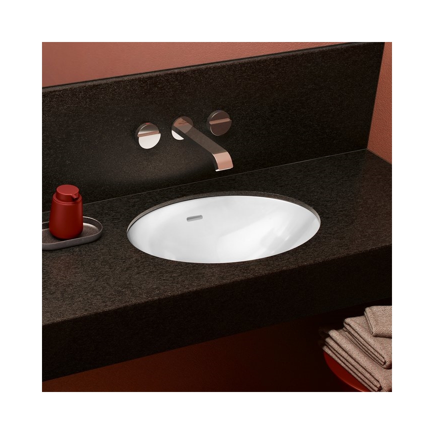 Villeroy & Boch 4A540001 - Sissepaigaldatav valamu LOOP&FRIENDS 48,5x32,5 cm keraamiline/valge