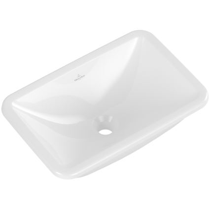 Villeroy & Boch 4A5600R1 - sisseehitatav valamu LOOP&FRIENDS 45x28 cm keraamiline/valge