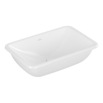 Villeroy & Boch 4A570001 - Lauapinna alla paigaldatav valamu LOOP&FRIENDS 54x34 cm keraamika/valge