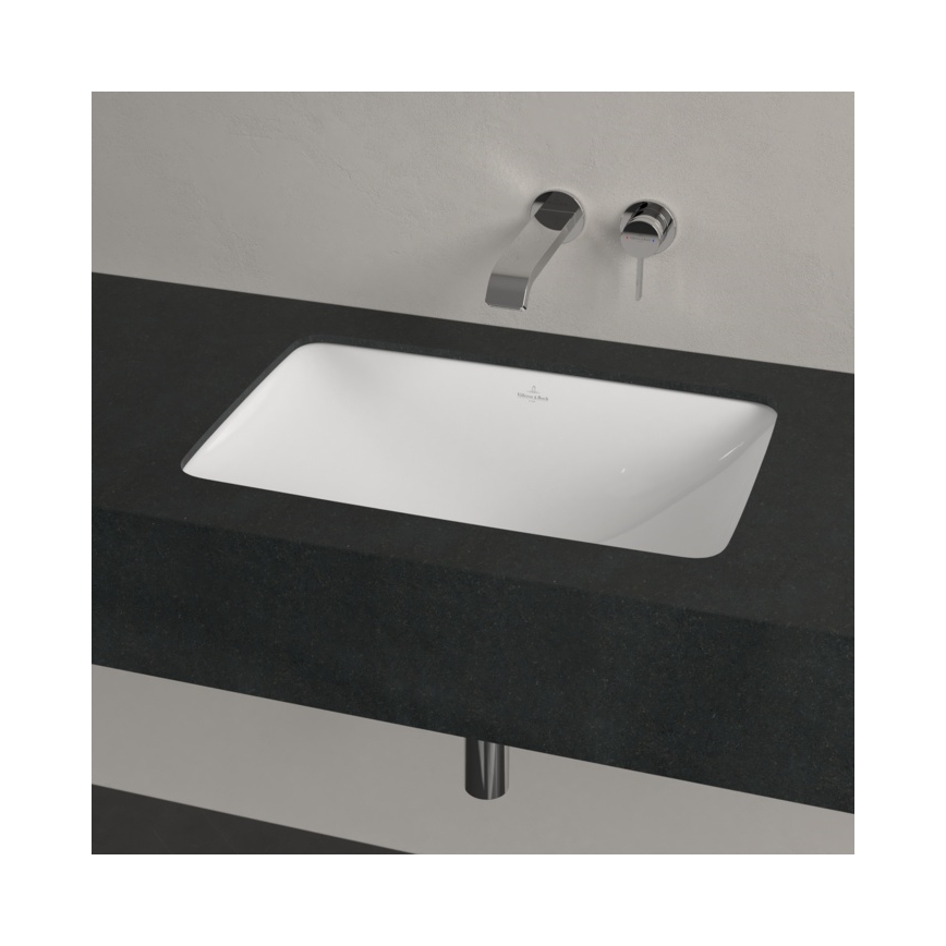 Villeroy & Boch 4A570001 - Lauapinna alla paigaldatav valamu LOOP&FRIENDS 54x34 cm keraamika/valge