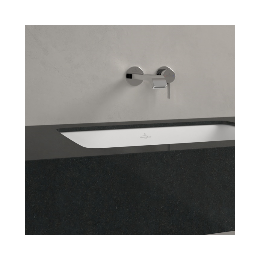 Villeroy & Boch 4A570001 - Lauapinna alla paigaldatav valamu LOOP&FRIENDS 54x34 cm keraamika/valge