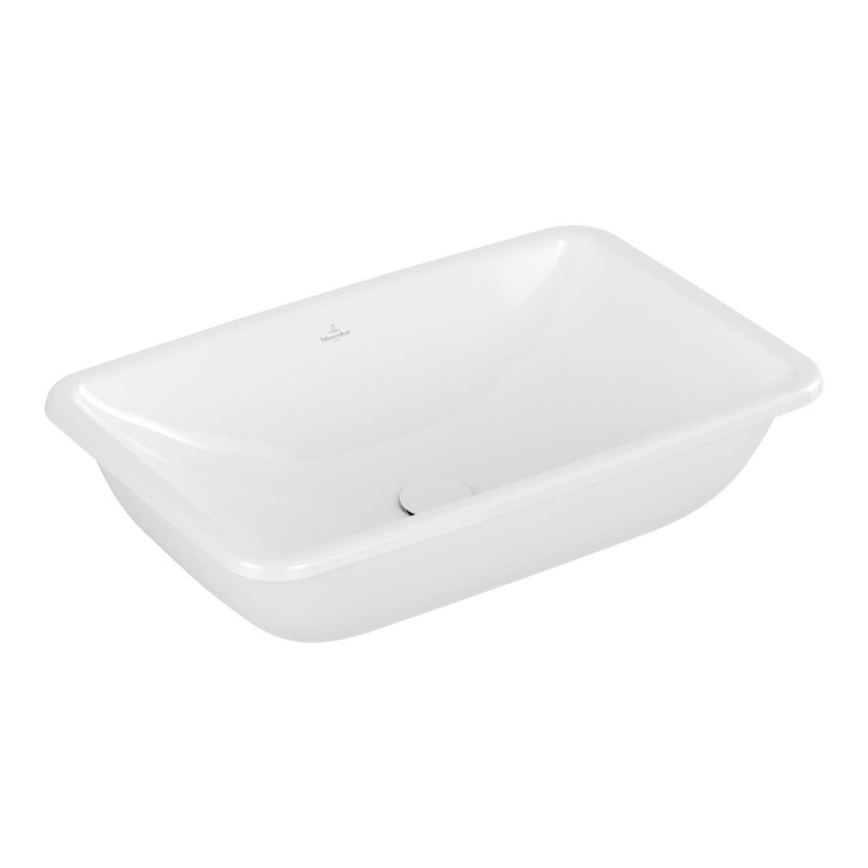 Villeroy & Boch 4A580001 - Sisseehitatav valamu LOOP&FRIENDS 61,5x38 cm keraamika/valge