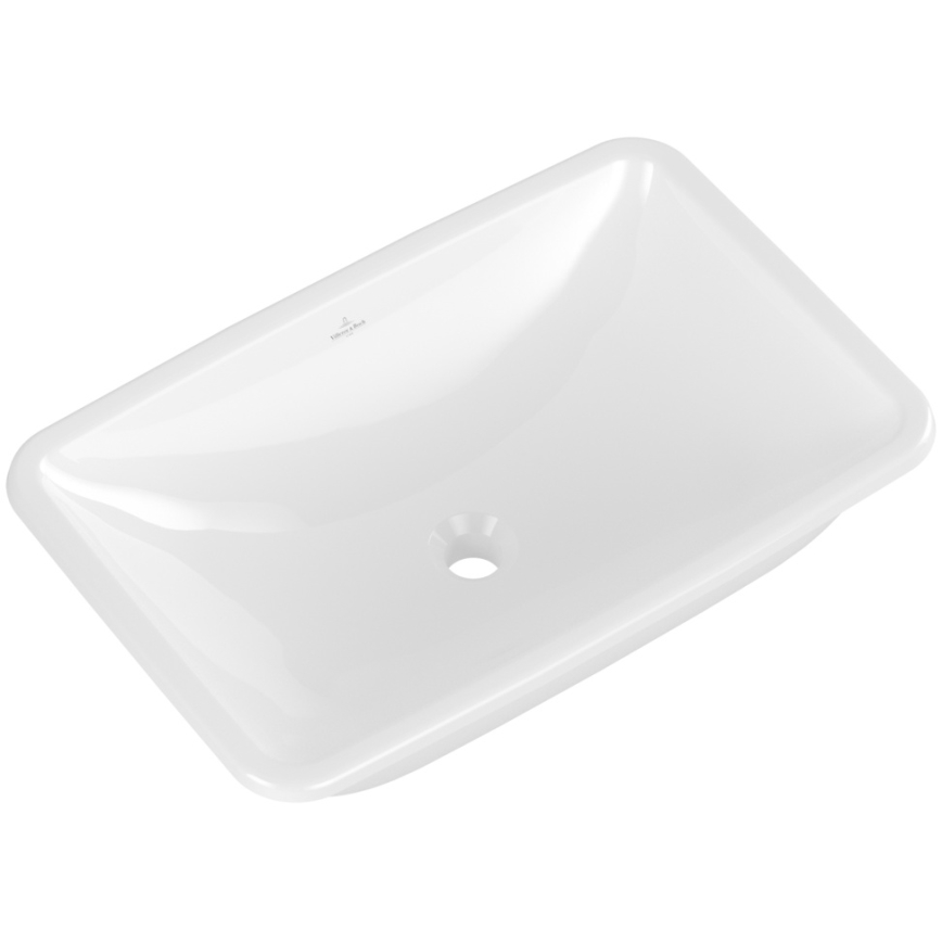 Villeroy & Boch 4A580001 - Sisseehitatav valamu LOOP&FRIENDS 61,5x38 cm keraamika/valge