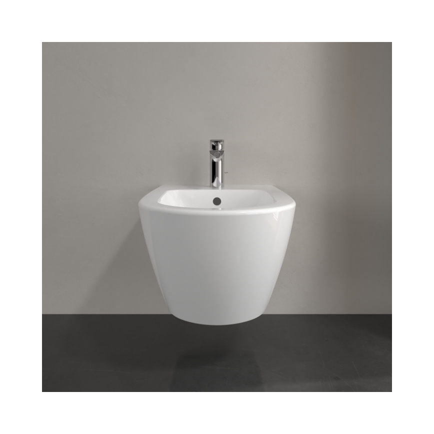 Villeroy & Boch 540000R1 - Seinale kinnitatav bidee SUBWAY 2.0 37x56,5 cm keraamika/valge
