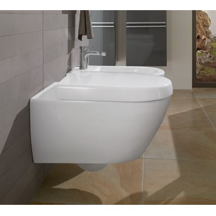Villeroy & Boch 540000R1 - Seinale kinnitatav bidee SUBWAY 2.0 37x56,5 cm keraamika/valge