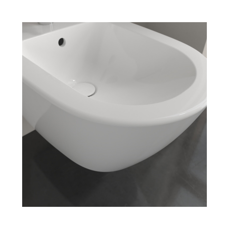 Villeroy & Boch 540000R1 - Seinale kinnitatav bidee SUBWAY 2.0 37x56,5 cm keraamika/valge