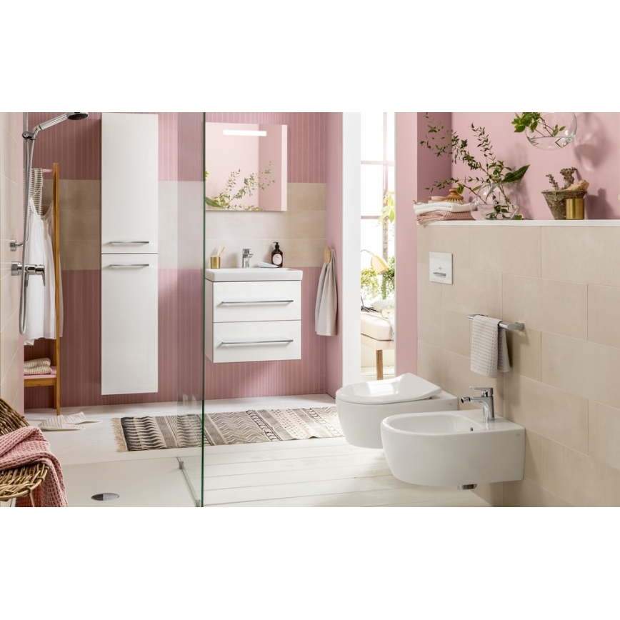 Villeroy & Boch 54050001 - Seinapealne bidee AVENTO keraamika/valge