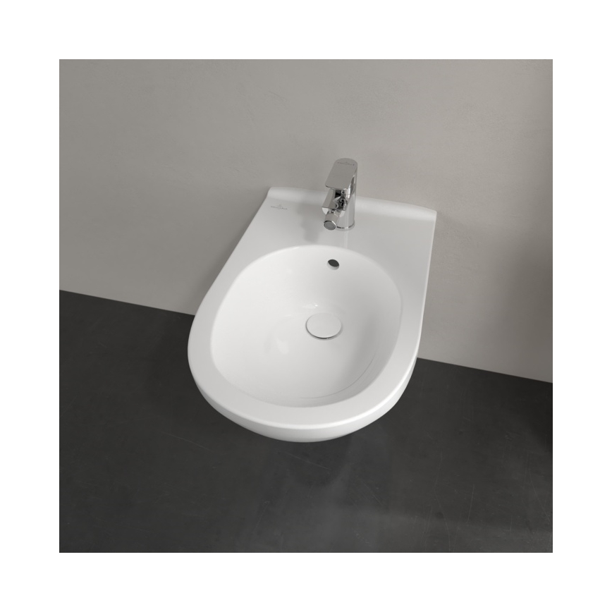 Villeroy & Boch 54600001 - O.NOVO seinale kinnitatav bidee keraamika/valge