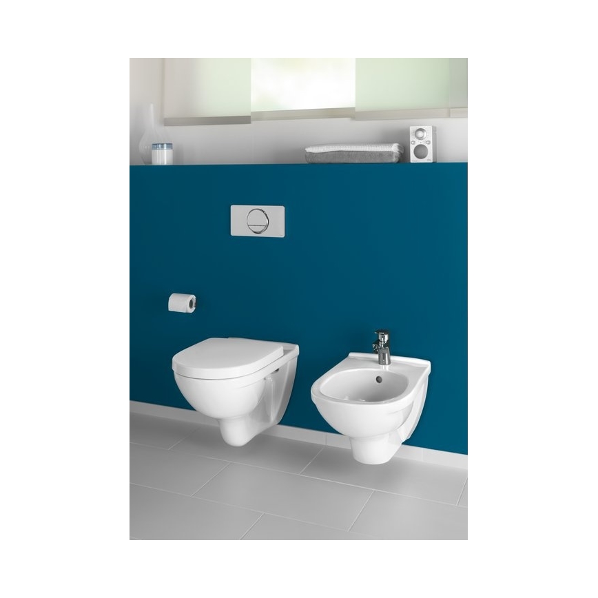 Villeroy & Boch 54600001 - O.NOVO seinale kinnitatav bidee keraamika/valge