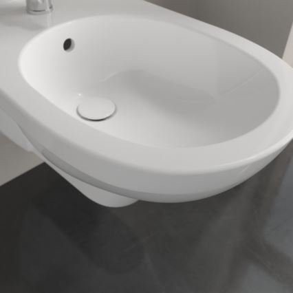 Villeroy & Boch 54600001 - O.NOVO seinale kinnitatav bidee keraamika/valge