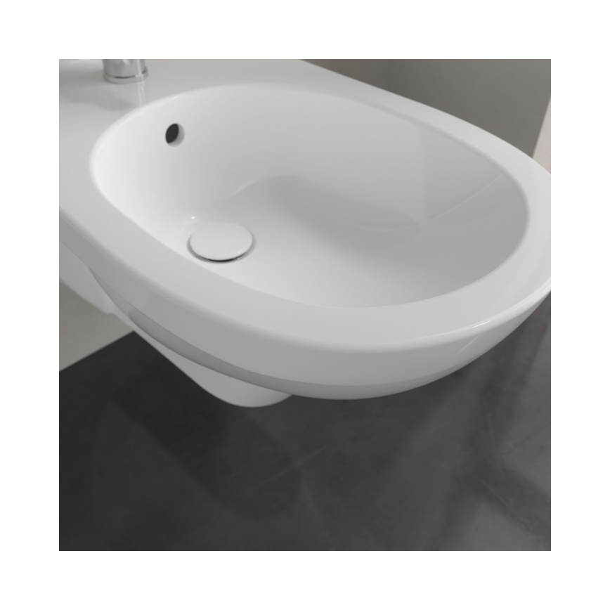 Villeroy & Boch 54600001 - O.NOVO seinale kinnitatav bidee keraamika/valge