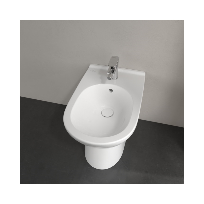 Villeroy & Boch 54610001 - Põrandale paigaldatav bidee O.NOVO 57x36 cm keraamika/valge