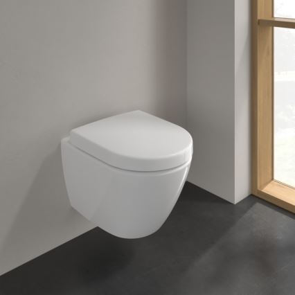 Villeroy & Boch 5606R0R1 - Seinakinnitusega WC-pott SUBWAY 2.0 keraamika/valge