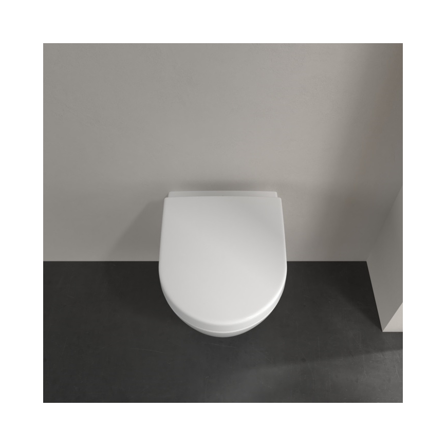 Villeroy & Boch 5606R0R1 - Seinakinnitusega WC-pott SUBWAY 2.0 keraamika/valge