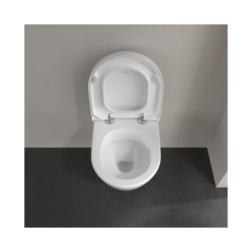 Villeroy & Boch 5606R0R1 - Seinakinnitusega WC-pott SUBWAY 2.0 keraamika/valge
