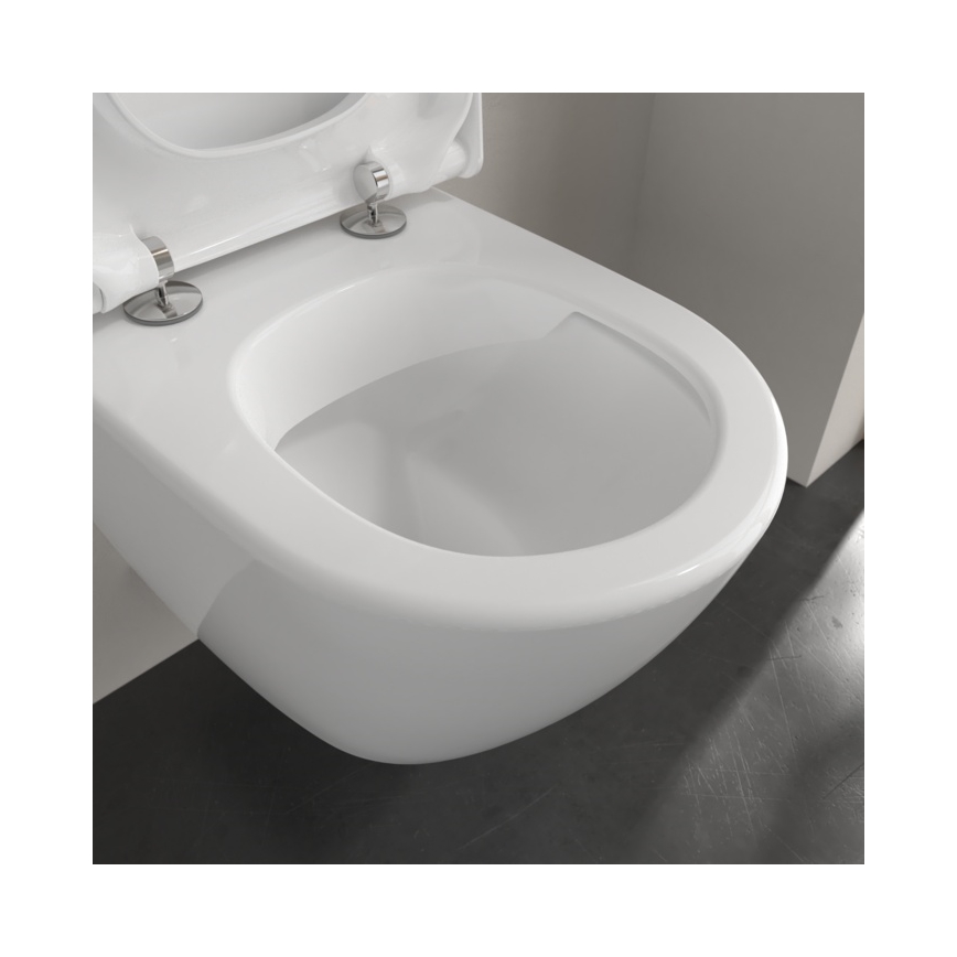 Villeroy & Boch 5606R0R1 - Seinakinnitusega WC-pott SUBWAY 2.0 keraamika/valge