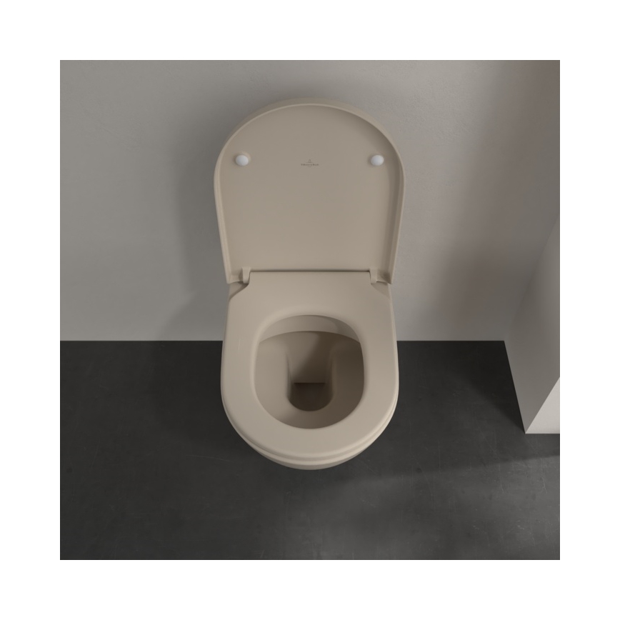 Villeroy & Boch 5614R0AM - Riputatav WC SUBWAY 2.0 keraamika/beež