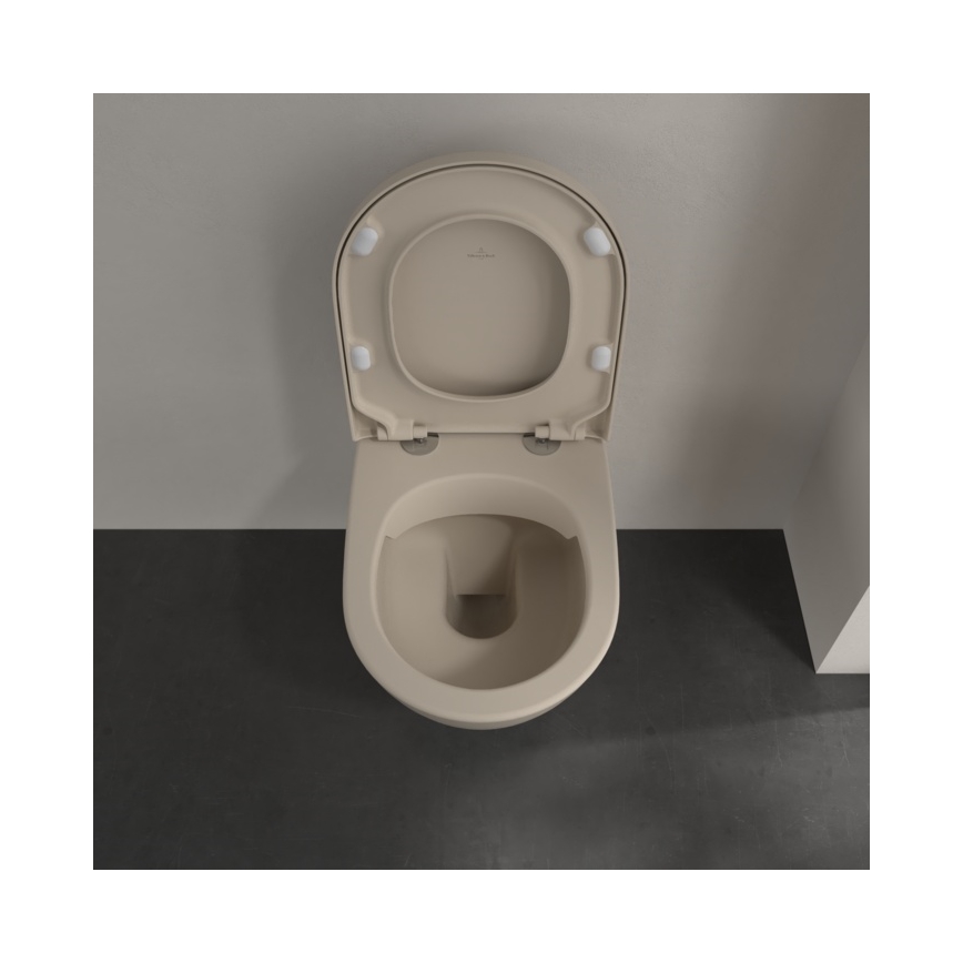Villeroy & Boch 5614R0AM - Riputatav WC SUBWAY 2.0 keraamika/beež