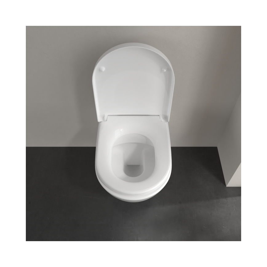 Villeroy & Boch 5614R0R1 - Seinakinnitusega WC-pott SUBWAY 2.0 keraamika/valge