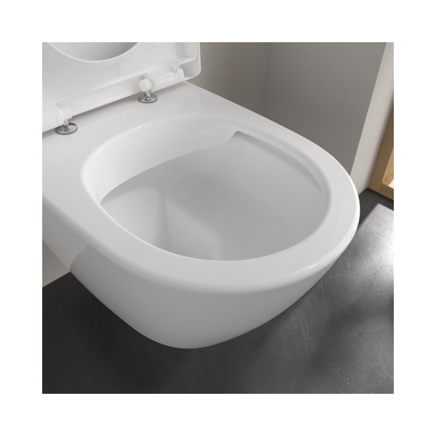 Villeroy & Boch 5614R0R1 - Seinakinnitusega WC-pott SUBWAY 2.0 keraamika/valge