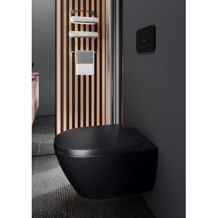 Villeroy & Boch 5614R0R7 - Seinakinnitusega WC SUBWAY keraamika/must