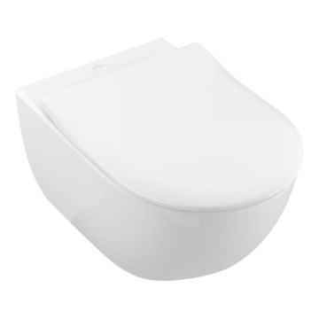Villeroy & Boch 5614R2R1 - Seinakinnitusega WC koos SoftClose-istmekaane SUBWAY 2.0 keraamika/valge