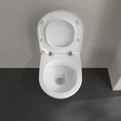 Villeroy & Boch 5614R2R1 - Seinakinnitusega WC koos SoftClose-istmekaane SUBWAY 2.0 keraamika/valge