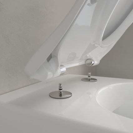 Villeroy & Boch 5614R2R1 - Seinakinnitusega WC koos SoftClose-istmekaane SUBWAY 2.0 keraamika/valge