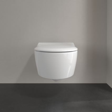 Villeroy & Boch 5656RSR1 - Seinale kinnitatav WC-pott koos SoftClose AVENTO istmekaanega keraamiline/valge