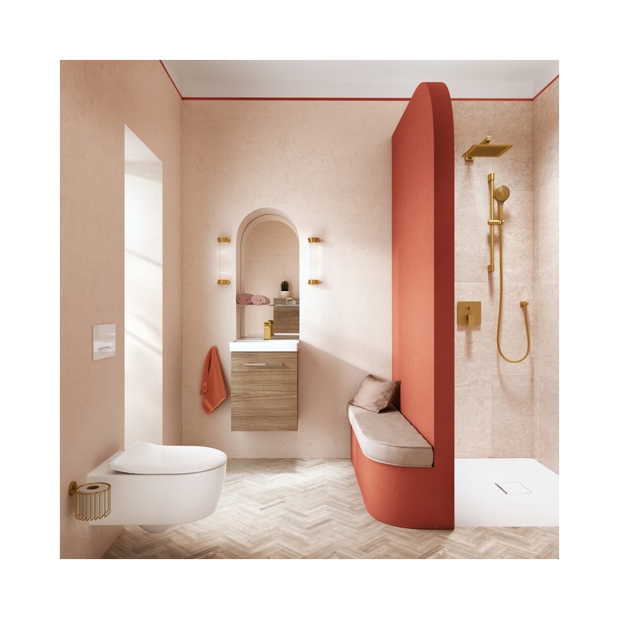 Villeroy & Boch 5656RSR1 - Seinale kinnitatav WC-pott koos SoftClose AVENTO istmekaanega keraamiline/valge