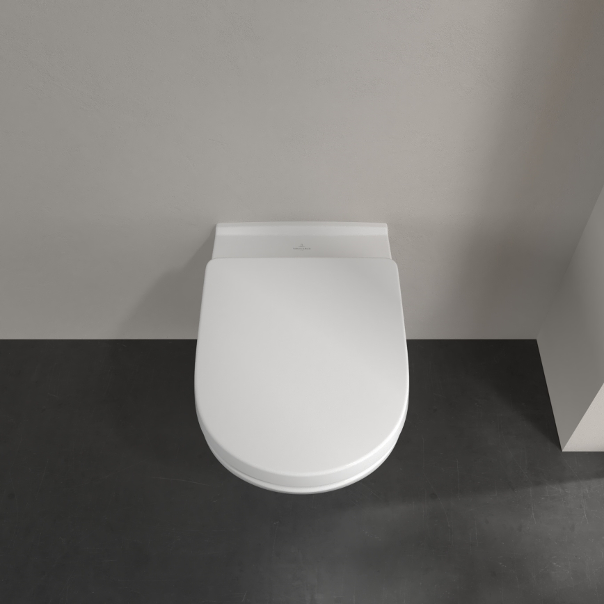 Villeroy & Boch 5660H101 - O.NOVO seinale paigaldatav WC-pott koos istmekaanega, keraamika, valge