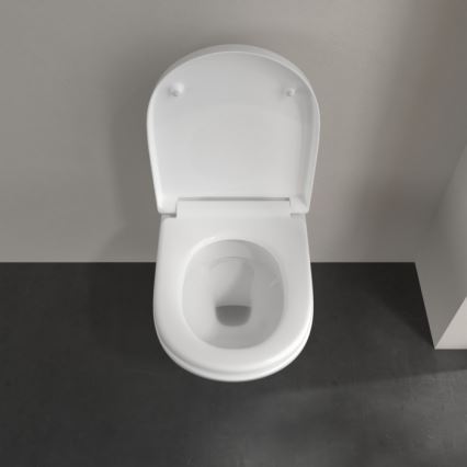 Villeroy & Boch 5660H101 - O.NOVO seinale paigaldatav WC-pott koos istmekaanega, keraamika, valge