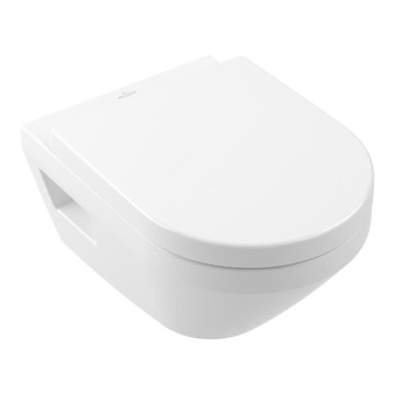 Villeroy & Boch 5684CLR1 - Seinale kinnitatav WC koos SoftClose-istmekaanega ARCHITECTURA keraamika/valge