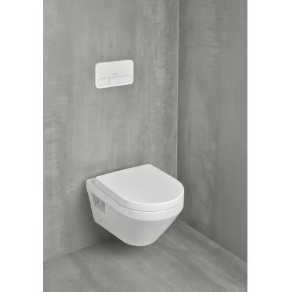 Villeroy & Boch 5684CLR1 - Seinale kinnitatav WC koos SoftClose-istmekaanega ARCHITECTURA keraamika/valge