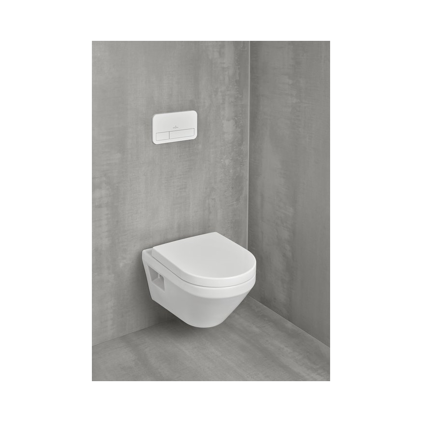 Villeroy & Boch 5684CLR1 - Seinale kinnitatav WC koos SoftClose-istmekaanega ARCHITECTURA keraamika/valge