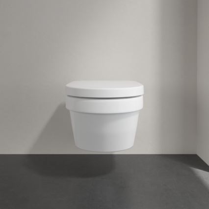 Villeroy & Boch 5684HR01 - Seinale kinnitatav WC koos SoftClose-istmekaanega ARCHITECTURA keraamika/valge