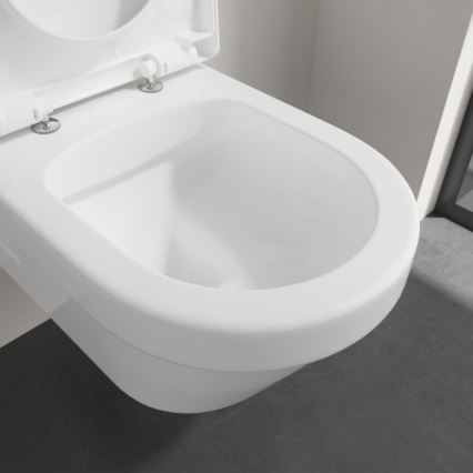 Villeroy & Boch 5684HR01 - Seinale kinnitatav WC koos SoftClose-istmekaanega ARCHITECTURA keraamika/valge