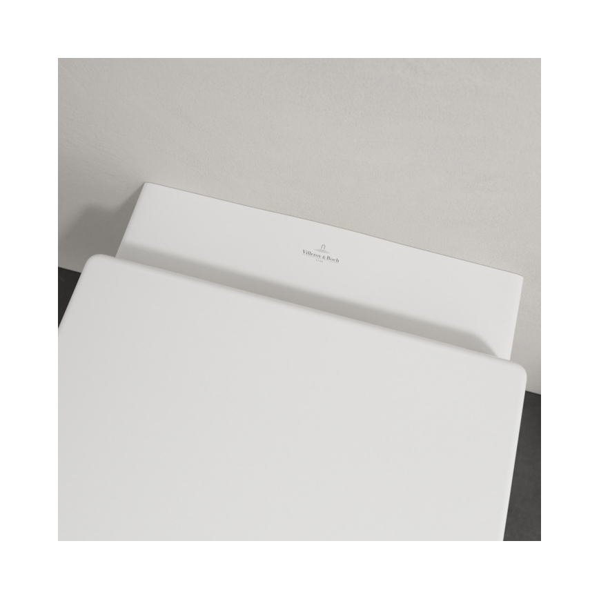 Villeroy & Boch 5684HR01 - Seinale kinnitatav WC koos SoftClose-istmekaanega ARCHITECTURA keraamika/valge
