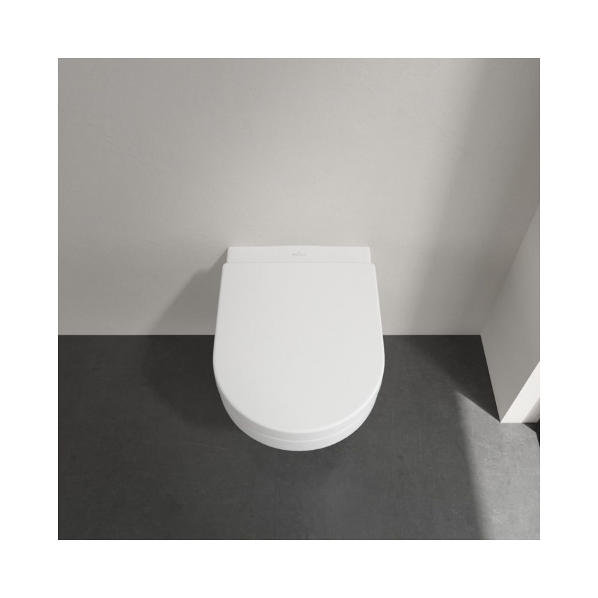 Villeroy & Boch 5684R0R1 - Seinale paigaldatav WC ARCHITECTURA keraamika/valge