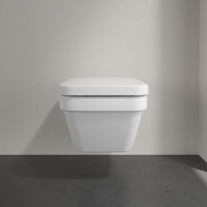 Villeroy & Boch 5685HR01 - Seinale kinnitatav WC-pott ARCHITECTURA SoftClose-istmega, keraamika/valge