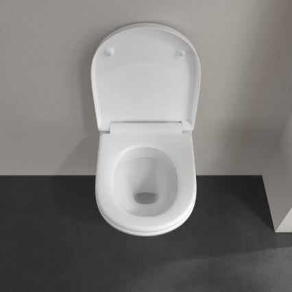 Villeroy & Boch 5688HR01 - Seinapealne WC koos SoftClose-istmekaanega O.NOVO keraamika/valge