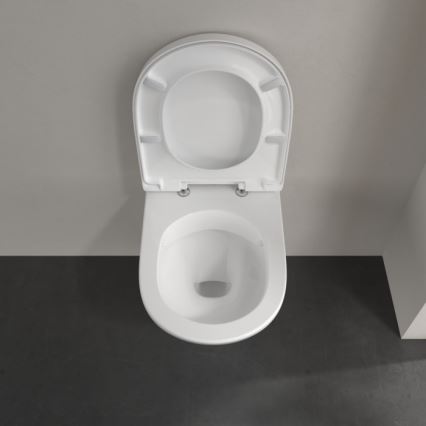 Villeroy & Boch 5688HR01 - Seinapealne WC koos SoftClose-istmekaanega O.NOVO keraamika/valge