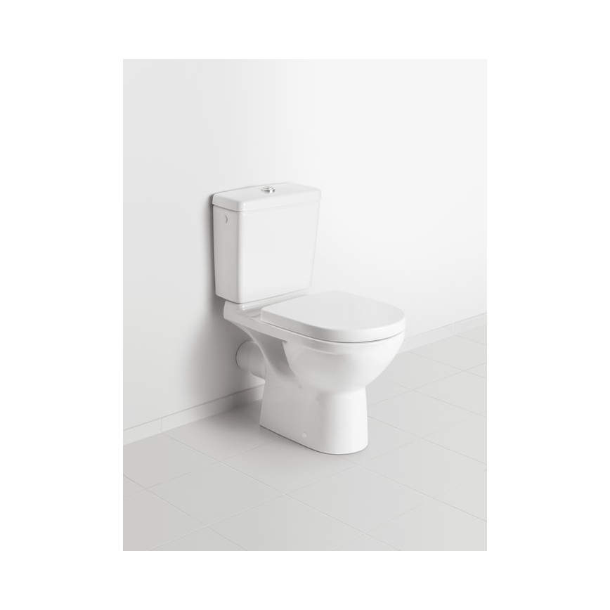 Villeroy & Boch 5760G101 - Kombineeritud loputus-WC-paak O.NOVO, tagant- või külgühendusega, valge