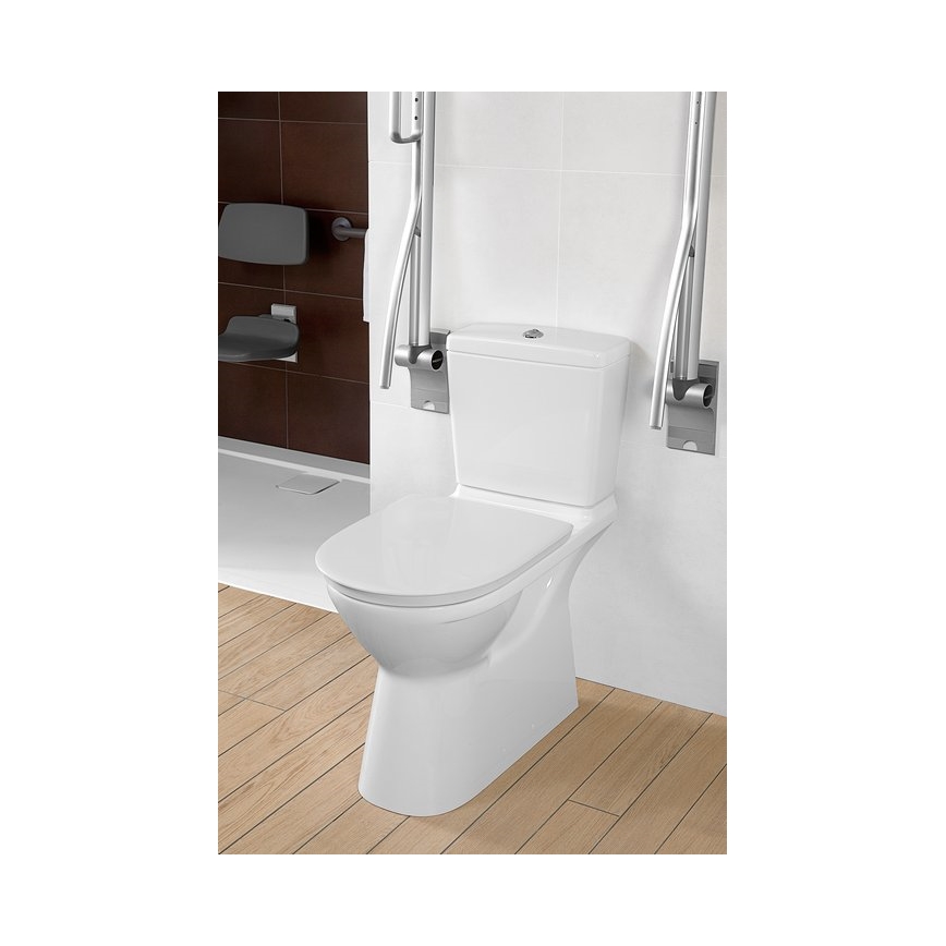 Villeroy & Boch 5760G101 - Kombineeritud loputus-WC-paak O.NOVO, tagant- või külgühendusega, valge