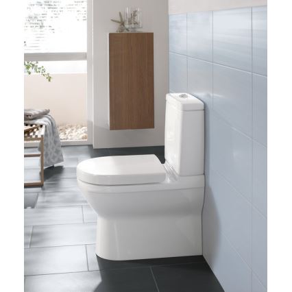 Villeroy & Boch 5788S101 - Kombineeritud loputus-WC-paak O.NOVO, tagumine/külgsissevool, valge