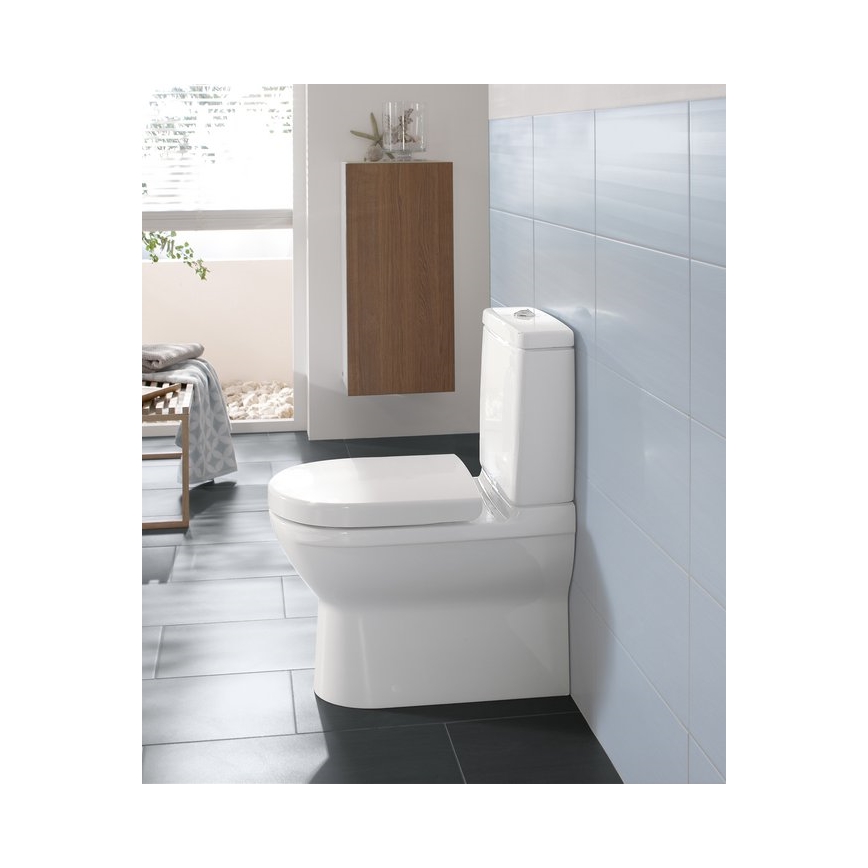 Villeroy & Boch 5788S101 - Kombineeritud loputus-WC-paak O.NOVO, tagumine/külgsissevool, valge