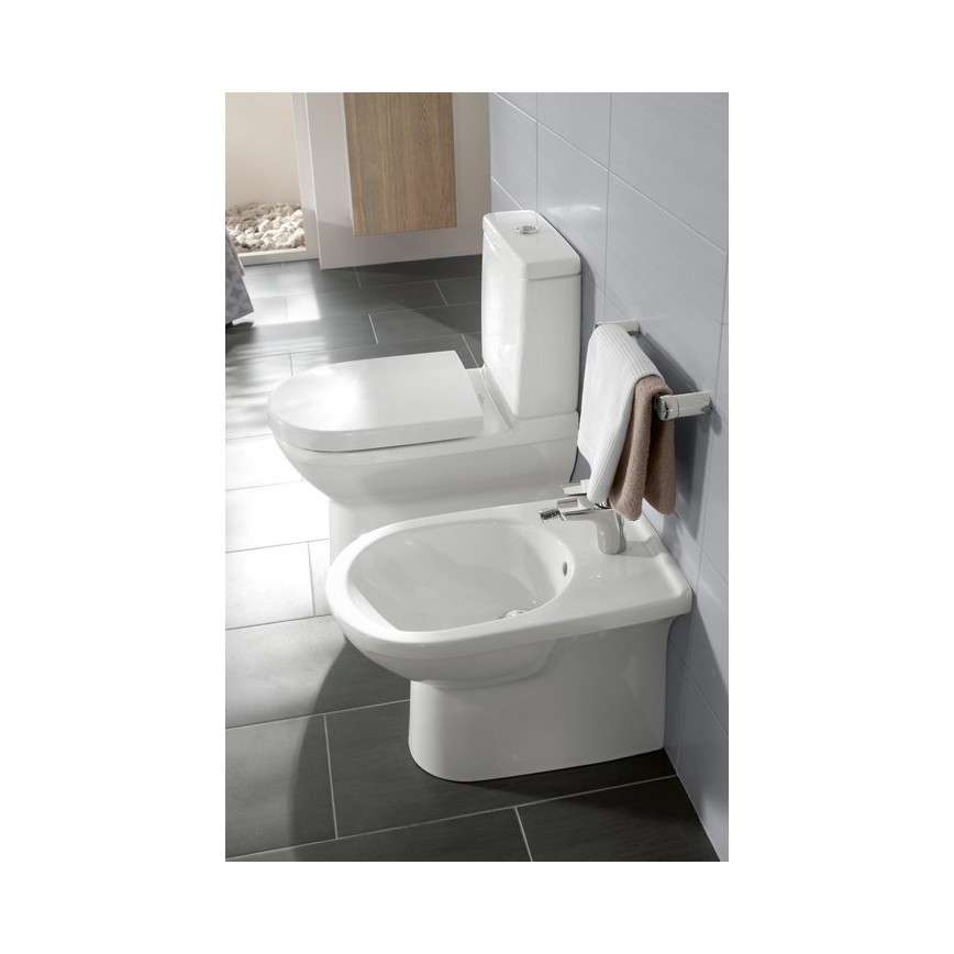 Villeroy & Boch 5788S101 - Kombineeritud loputus-WC-paak O.NOVO, tagumine/külgsissevool, valge