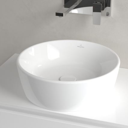 Villeroy & Boch 5A254501 - Lauale paigaldatav valamu ARCHITECTURA Ø 45 cm keraamika/valge