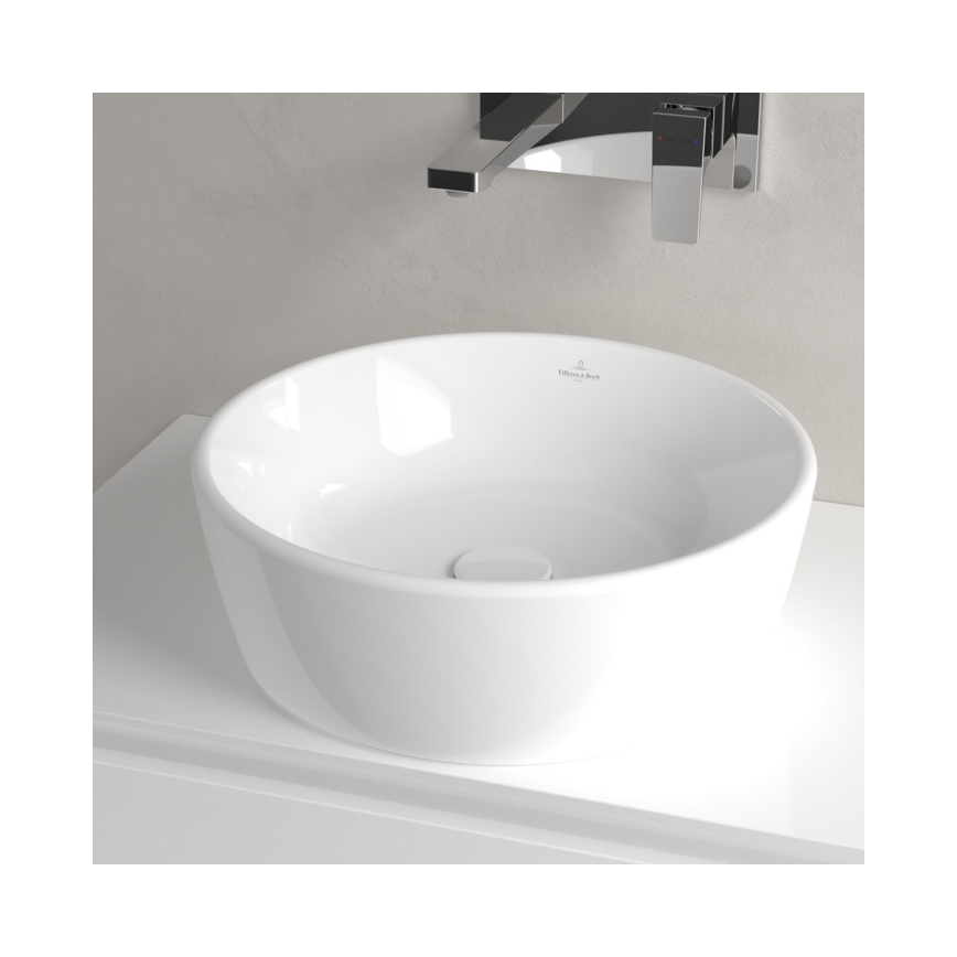 Villeroy & Boch 5A254501 - Lauale paigaldatav valamu ARCHITECTURA Ø 45 cm keraamika/valge