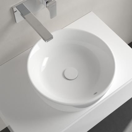 Villeroy & Boch 5A254501 - Lauale paigaldatav valamu ARCHITECTURA Ø 45 cm keraamika/valge